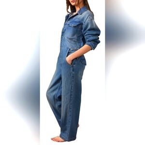 Free People Denim Coverall, size M, NWT